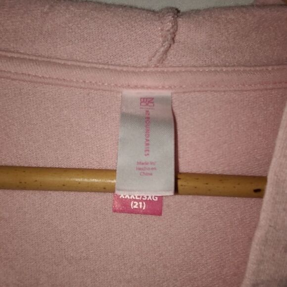 No Boundaries Butterfly Pink Long Sleeve Sweater - Picture 3 of 5